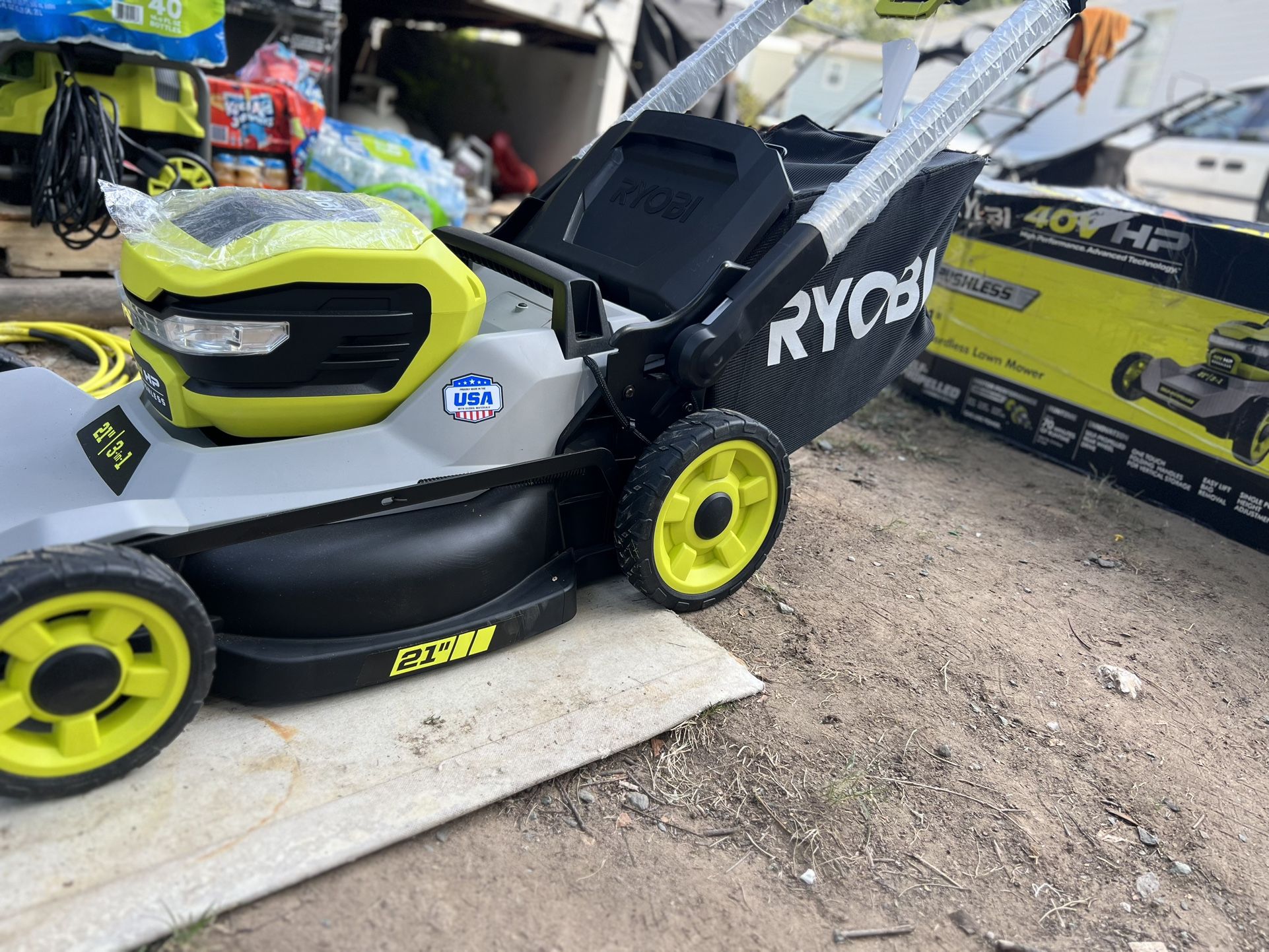 Riobi Puhs Mower Cortadora De Césped