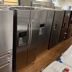 Kitchen Appliances Combo Sansung ( Refrigerator , Stove And Microwave )