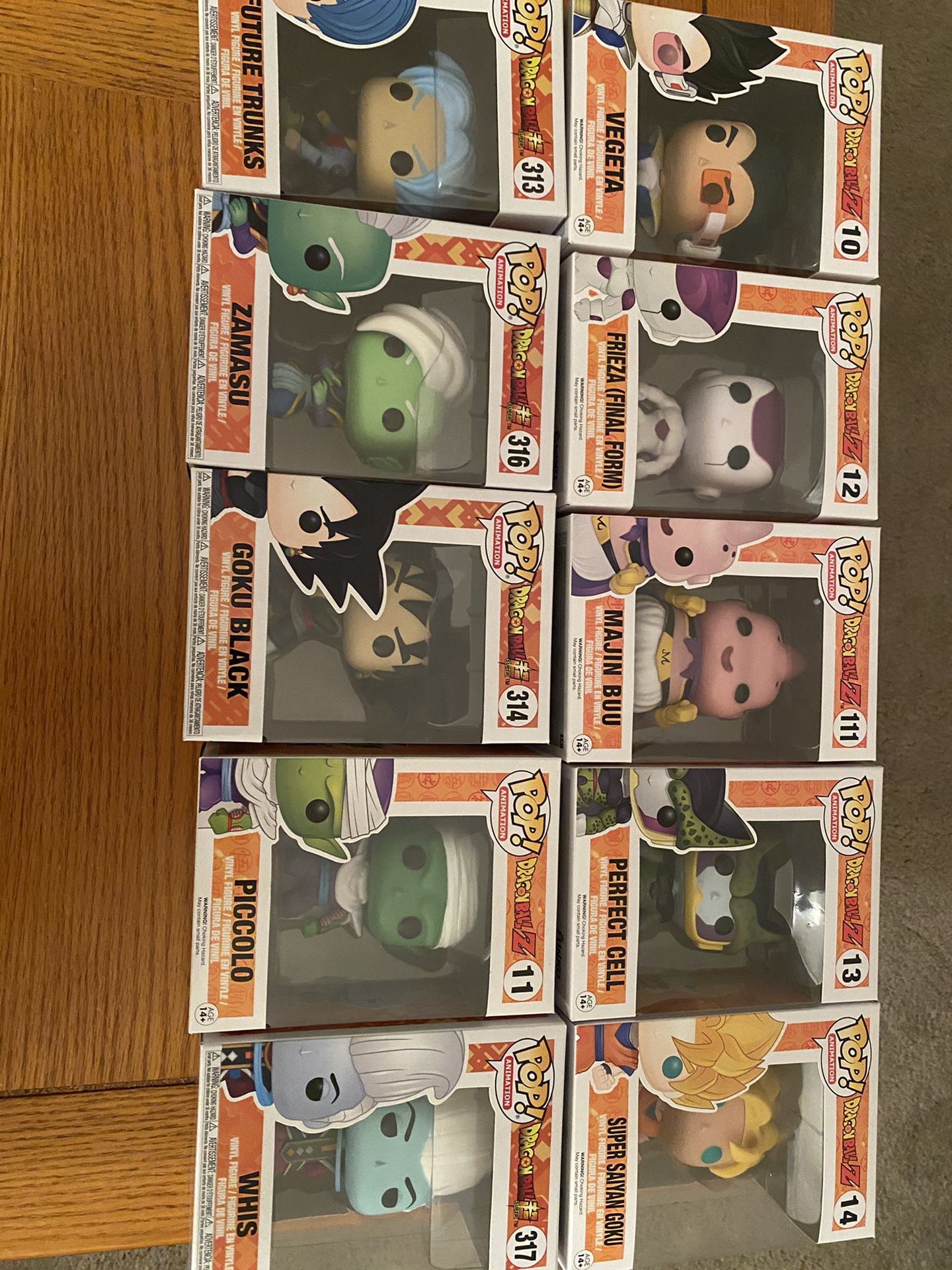 Pop! Dragonball Z and Super