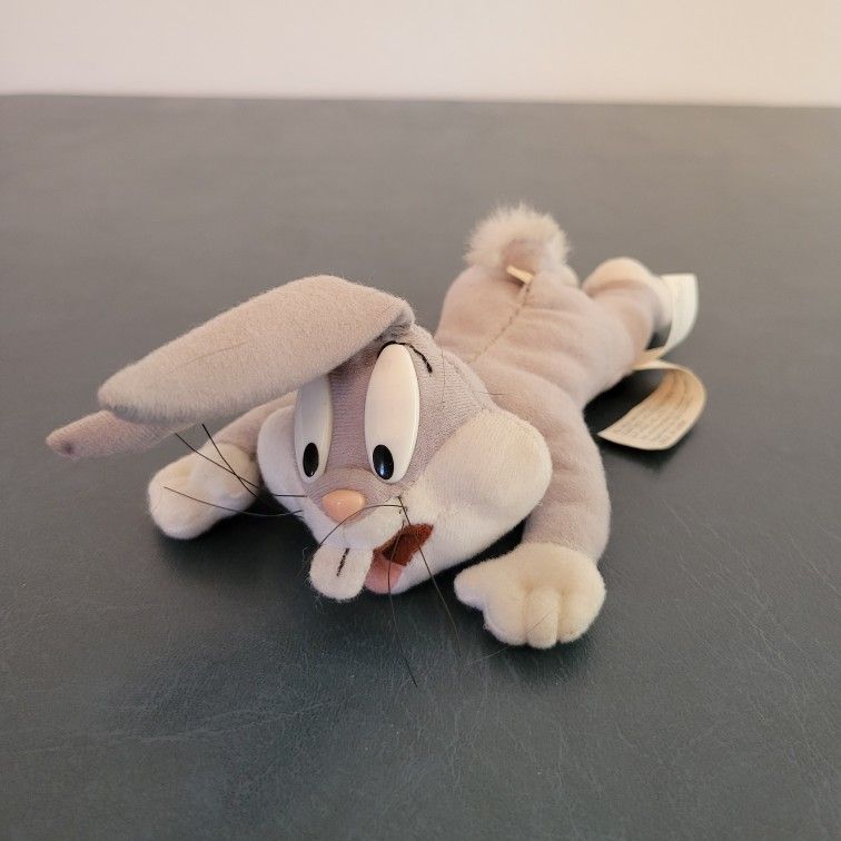 Looney Tunes Bugs Bunny Plush Play-By-Play Toys Vintage 1997