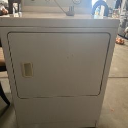 Gas dryer machine  stored for long time but used one month