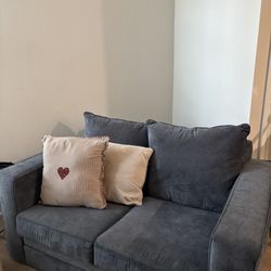Love Seat & Throa Pillows