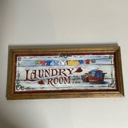 Laundry Art Wall