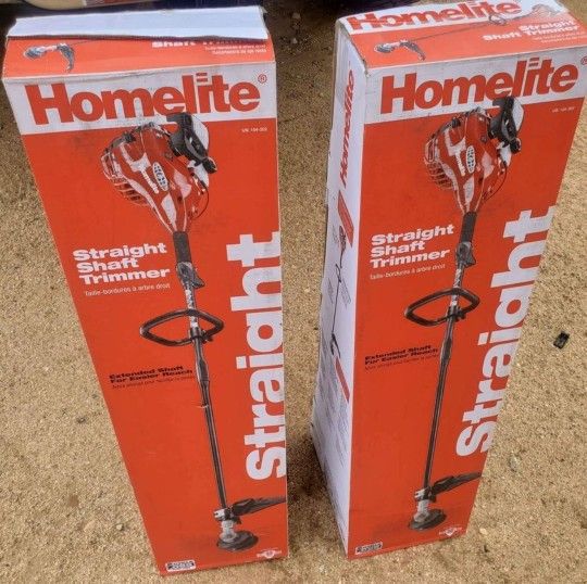 Homelite 2 Stroke 26 cc Straight Shaft Gas Trimmer EACH