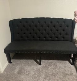 Black lounge Couch