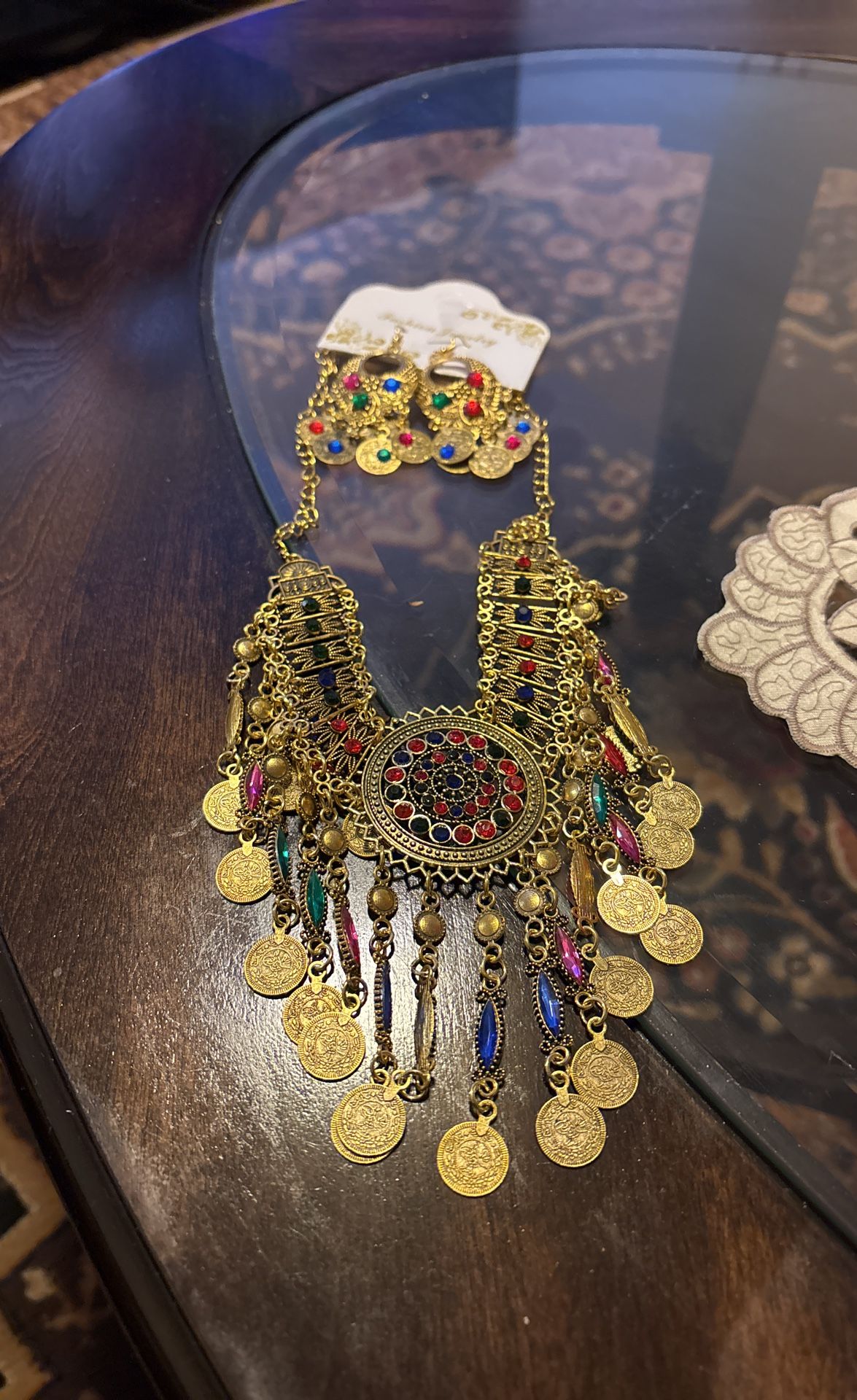 Earrings And Necklace Brand New For Ladies