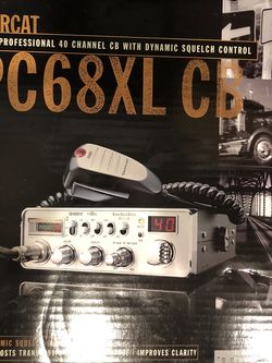 Uniden PC68XL - Bearcat Pro 40 Channel CB Radio