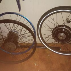 E bike Wheels With Motors Rims 