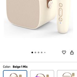 Mini Karaoke Machine,Funny Toys Christmas Birthday Gifts for Kids Age 4-12 Girls,Boys,Adults,MEGUO Karaoke Microphone Toys for 4,5,6,7,8,9,10,11,12+ Y