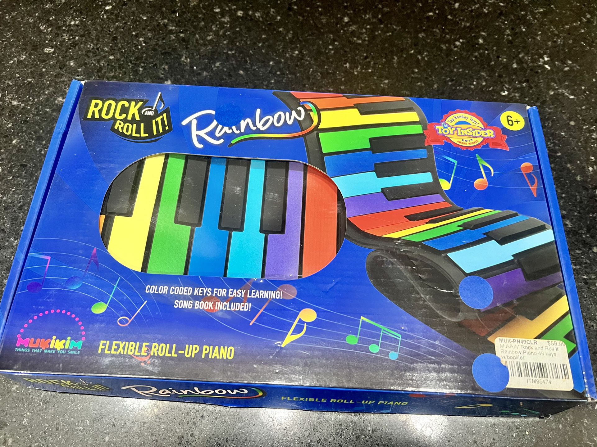 Children’s flexible roll up piano