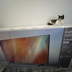 New 65 Inch Samsung Crystal TV (in Box, Never Opened)