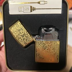 Jinlun 215 electric arc lighter, a durable, rechargeable USB lighte