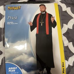 Priest Halloween Costume 