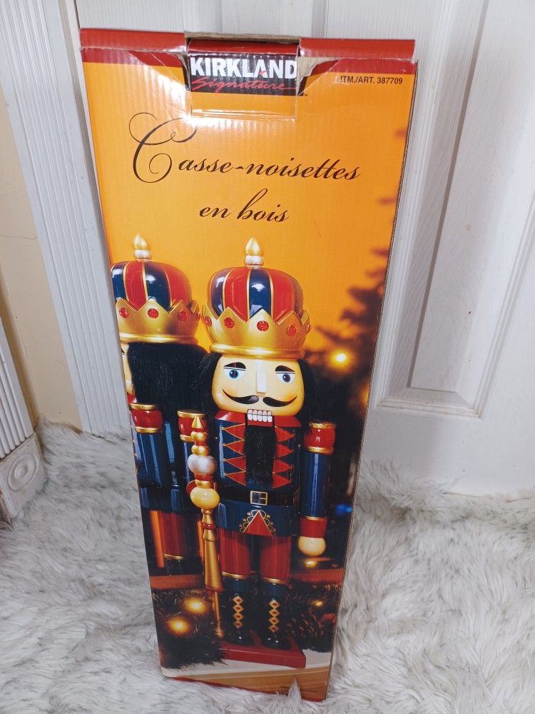 Kirkland Giant Nutcracker - 2 Feet Tall - New In Box