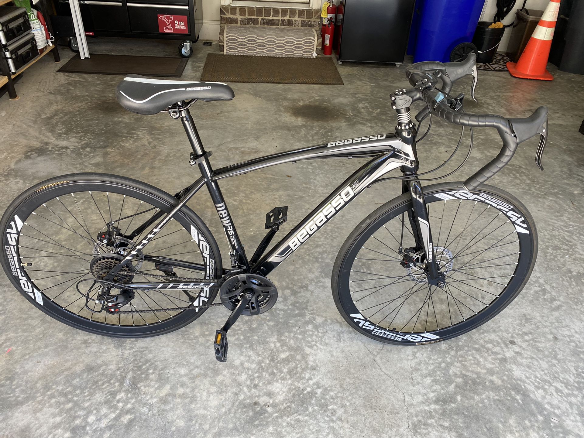 Road bike, Begasso, 26” Wheel