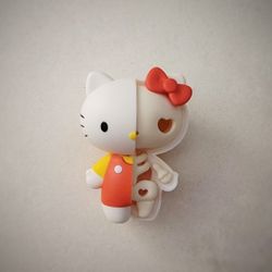 Sanrio x MegaHouse “PurePink Mix Vol. 2” Anatomical Hello Kitty Puzzle Vinyl Figure (2024)

