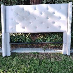 Silver Queen Padded Headboard