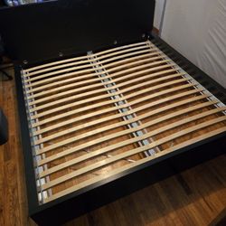 Ikea King Malm Bed frame