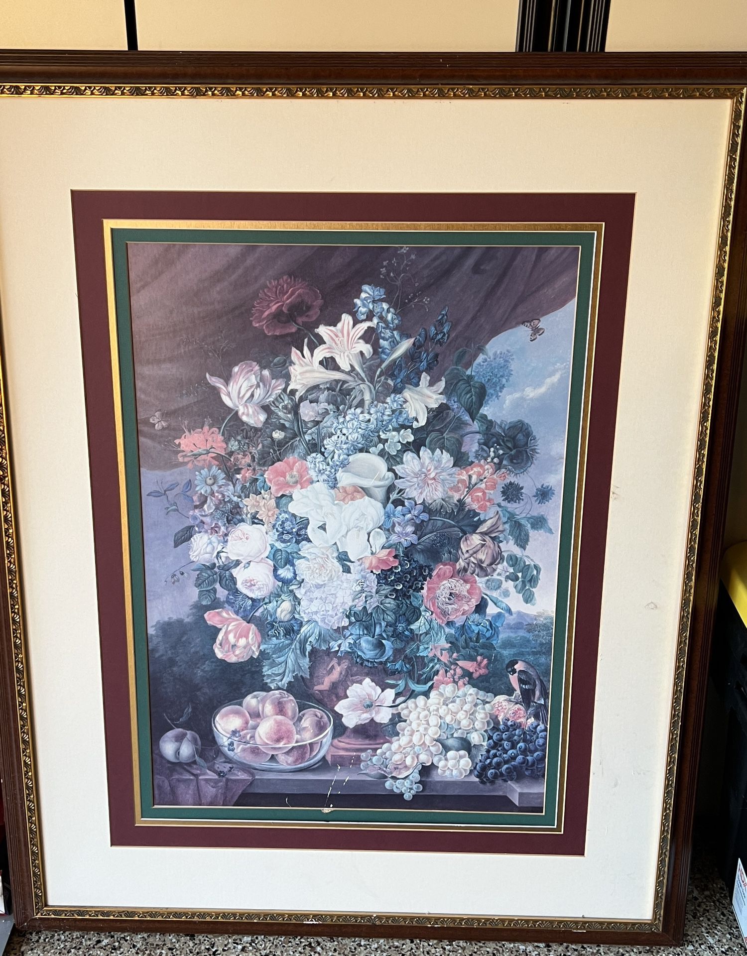 Floral Painting Framed