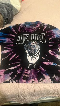 Amiri tie dye sweat shirt medium