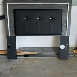 Full Size Ashley LED Headboard With Remote 