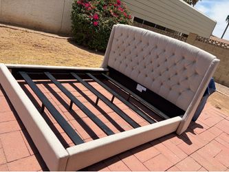 King size bed frame