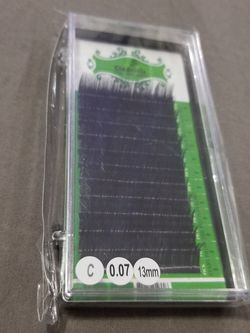 High quality Korean silk individual eyelashes C 0.07 13mm