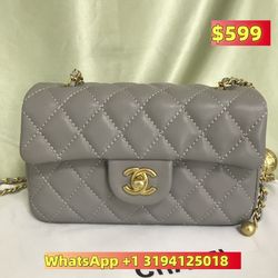 CHANEL Classic Medium Double Flap Shoulder Bag in Red Patent Leather