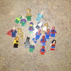 Legal DC Superhero Lot Minifigures $65 Pick Up In Glendale