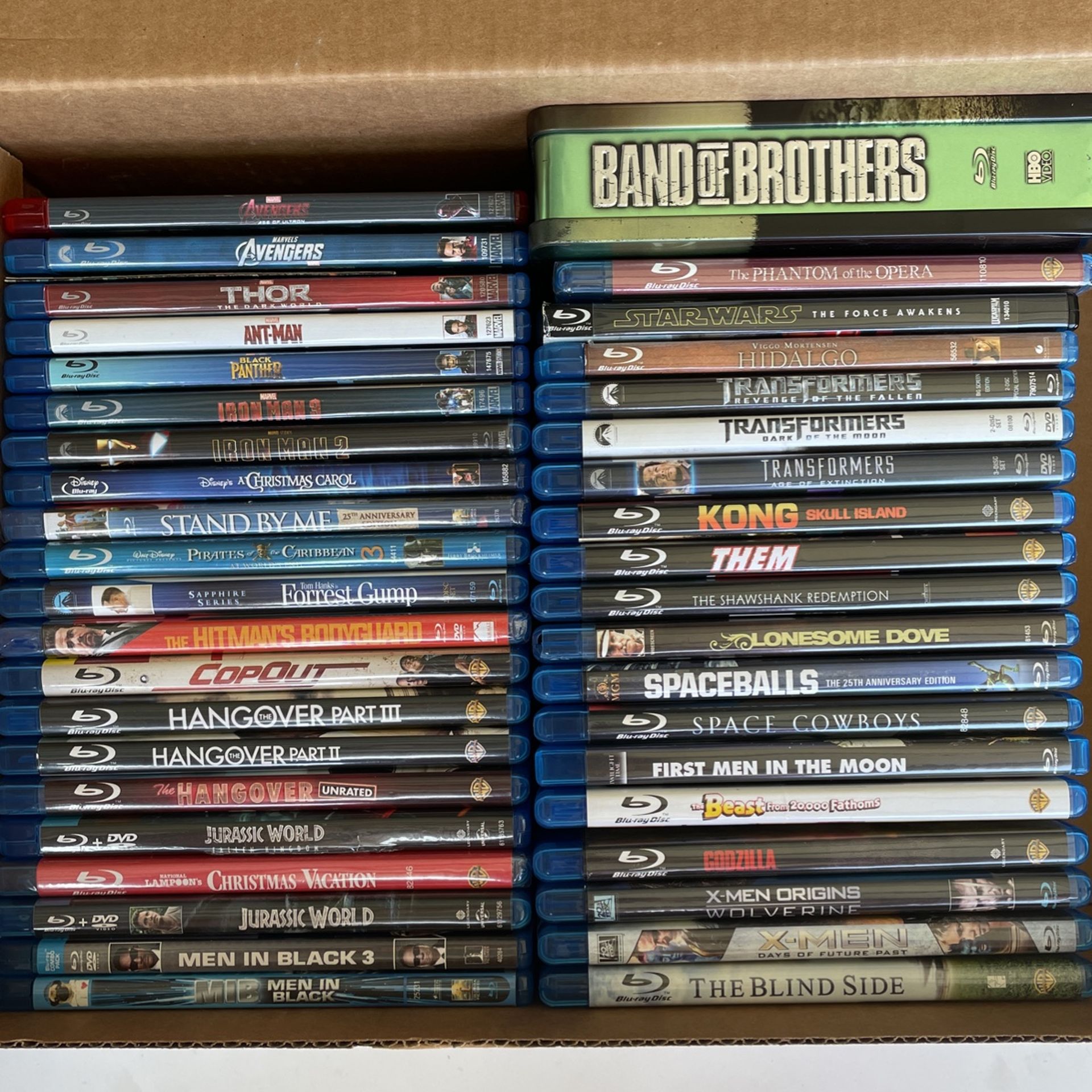 ジュニアDVD/Blu-rayまとめ売り 39 Bluray DVDs Plus Band of Brother Box Set for Sale in Hawthorne