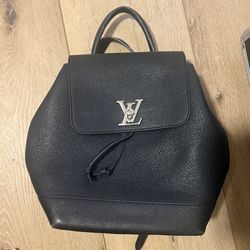 Louie Vuitton Black Backpack