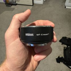 Nikon F Lens to Sony E-mount T Adapter II