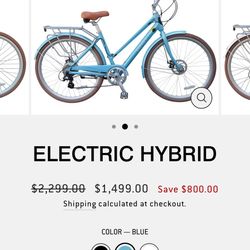 ELECTRIC HYBRID Bike
