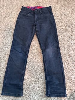 Black Levi’s 511 size: 8 kids