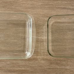 3 Quart Glass Baking  Casserole Dishes
