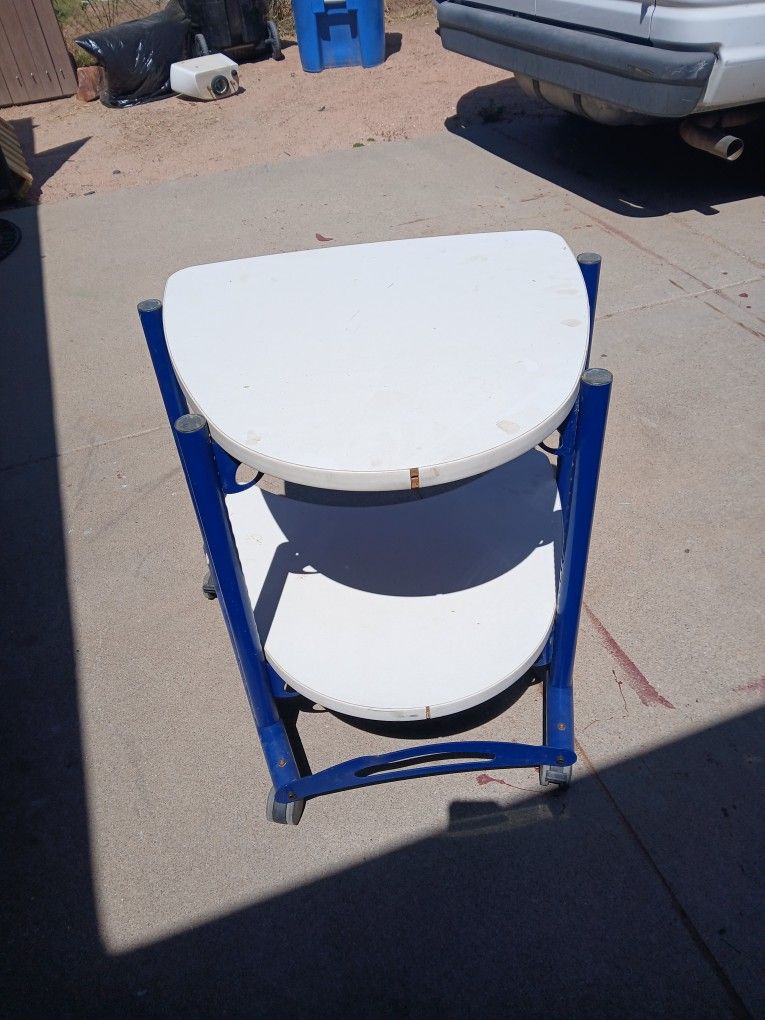 Rolling Kid Computer/work Desk $25