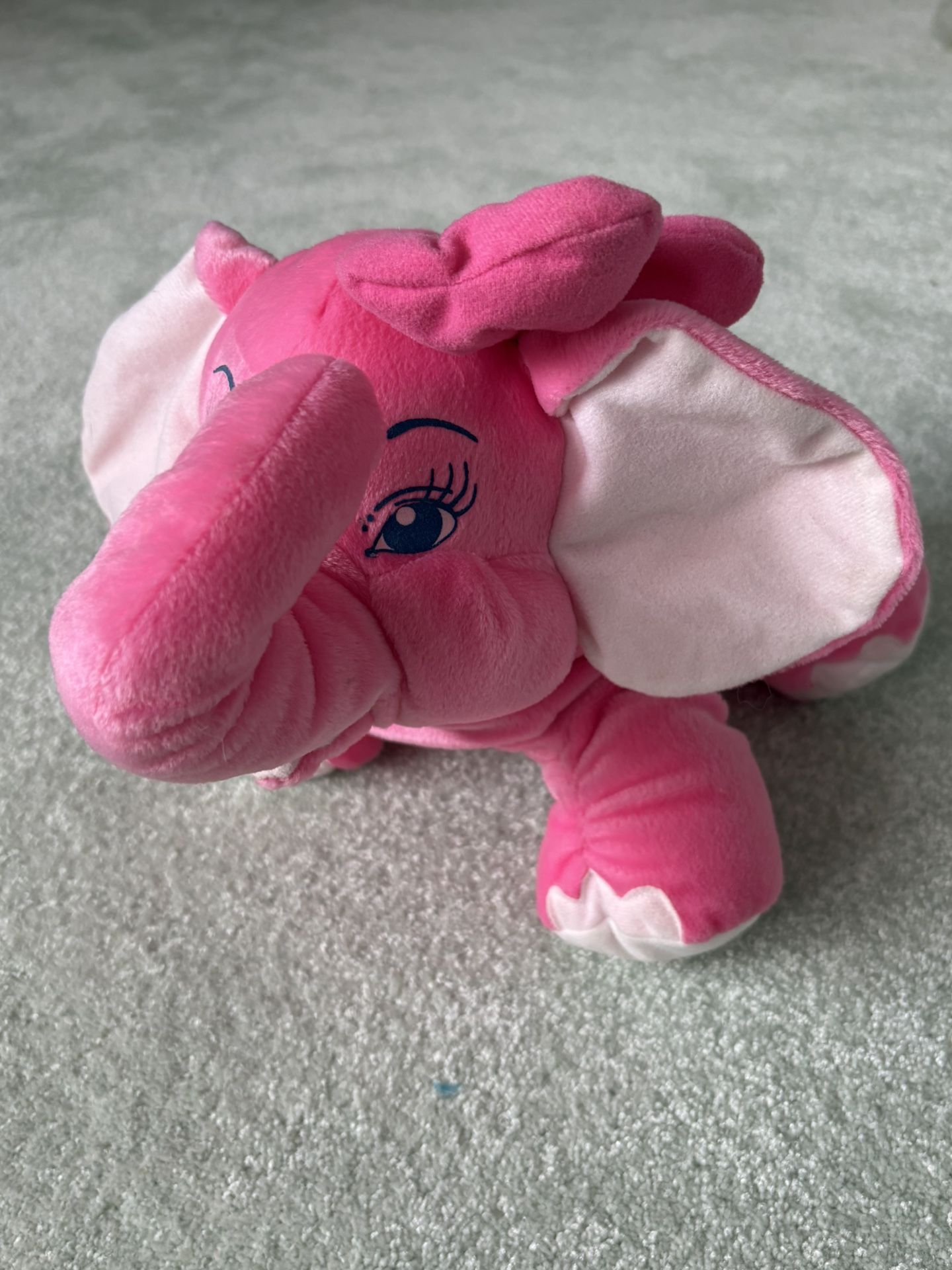 Ringling, Brothers, Barnum, And Bailey Circus, Juliette, Plush Pink Elephant