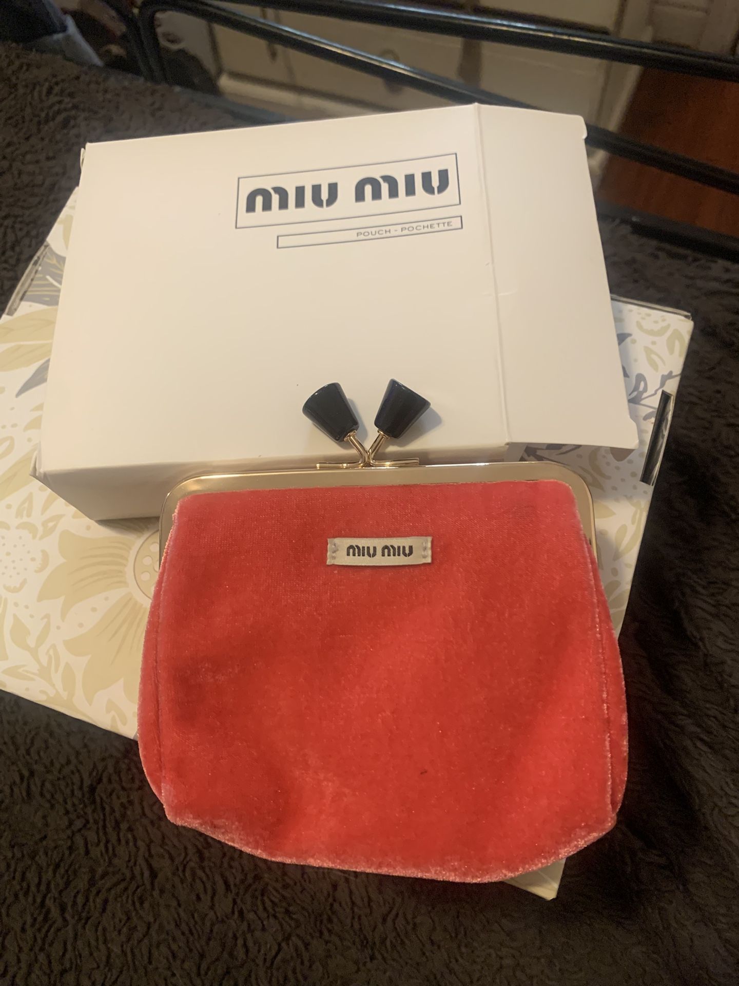 Miu Miu Small Coin Purse Makeup Bag