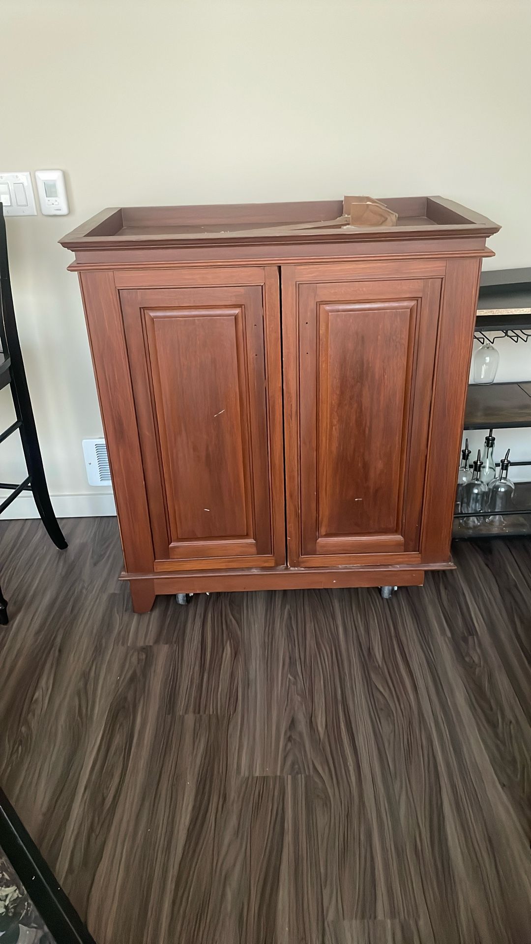 Wooden Wine Cabinet