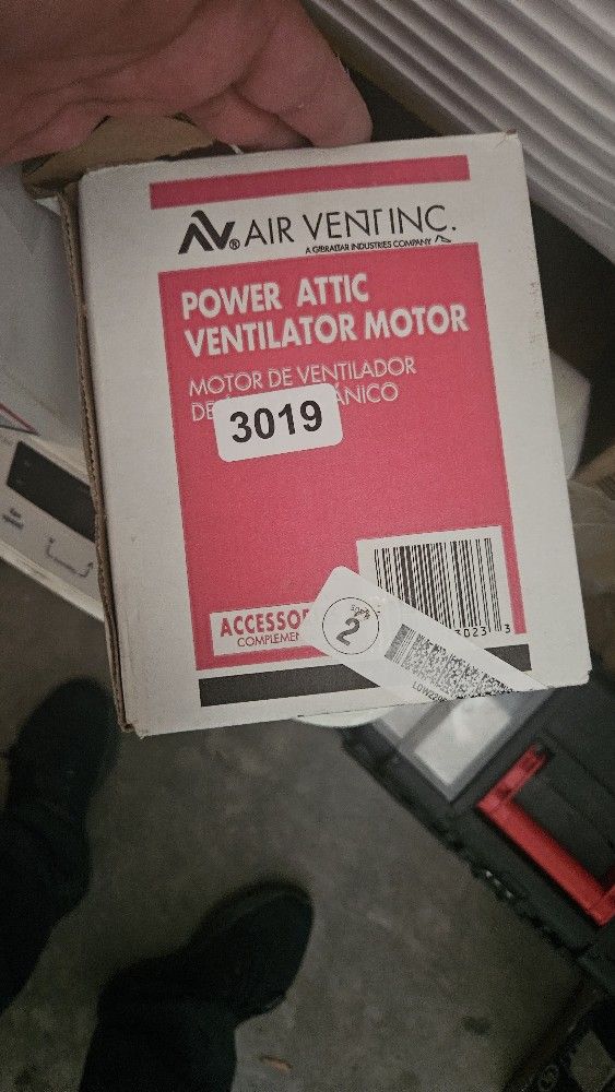 Air Vent Inc Replacement Motor