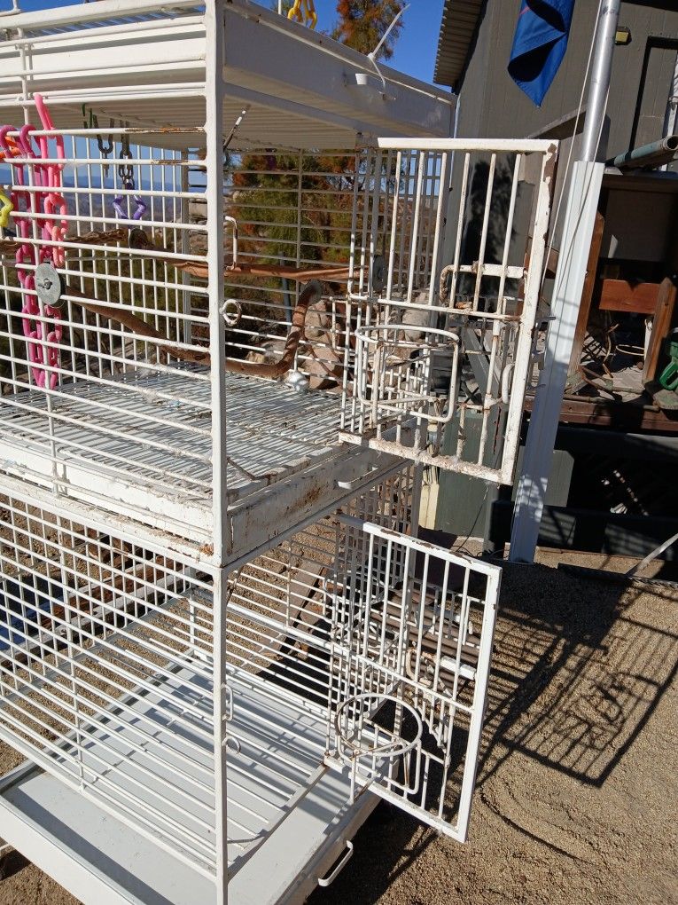 Double Bird Cage