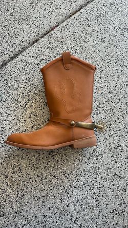 Cowboy sheriff costume boots