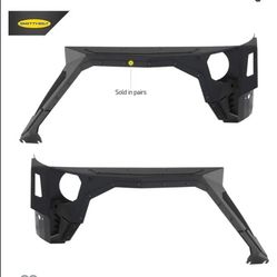 Jeep Wrangler Rear Armors