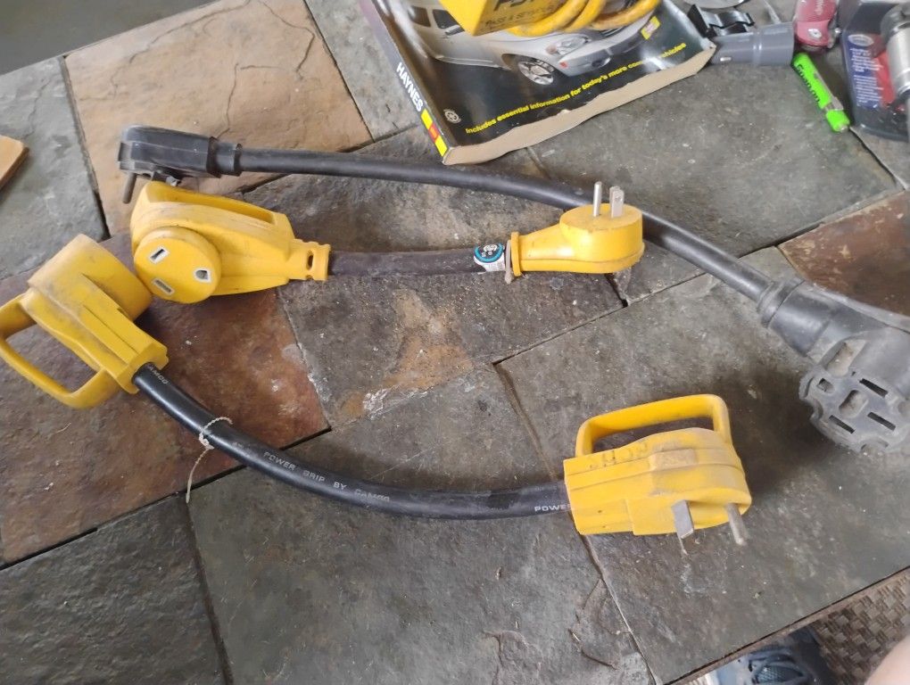 Rv Shore Cord Adapter