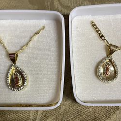 Plated Gold Necklace 10k 