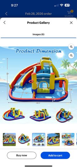 New water slide