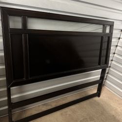 Queen Bed Frame & Headboard 