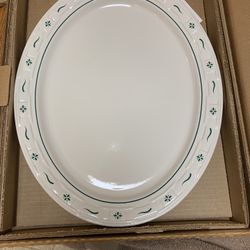 Longaberger Oval Serving Platter