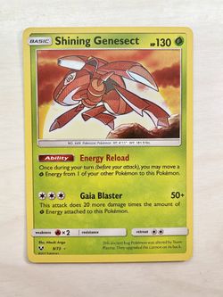 Shining Genesect Pokemon Card 9/73