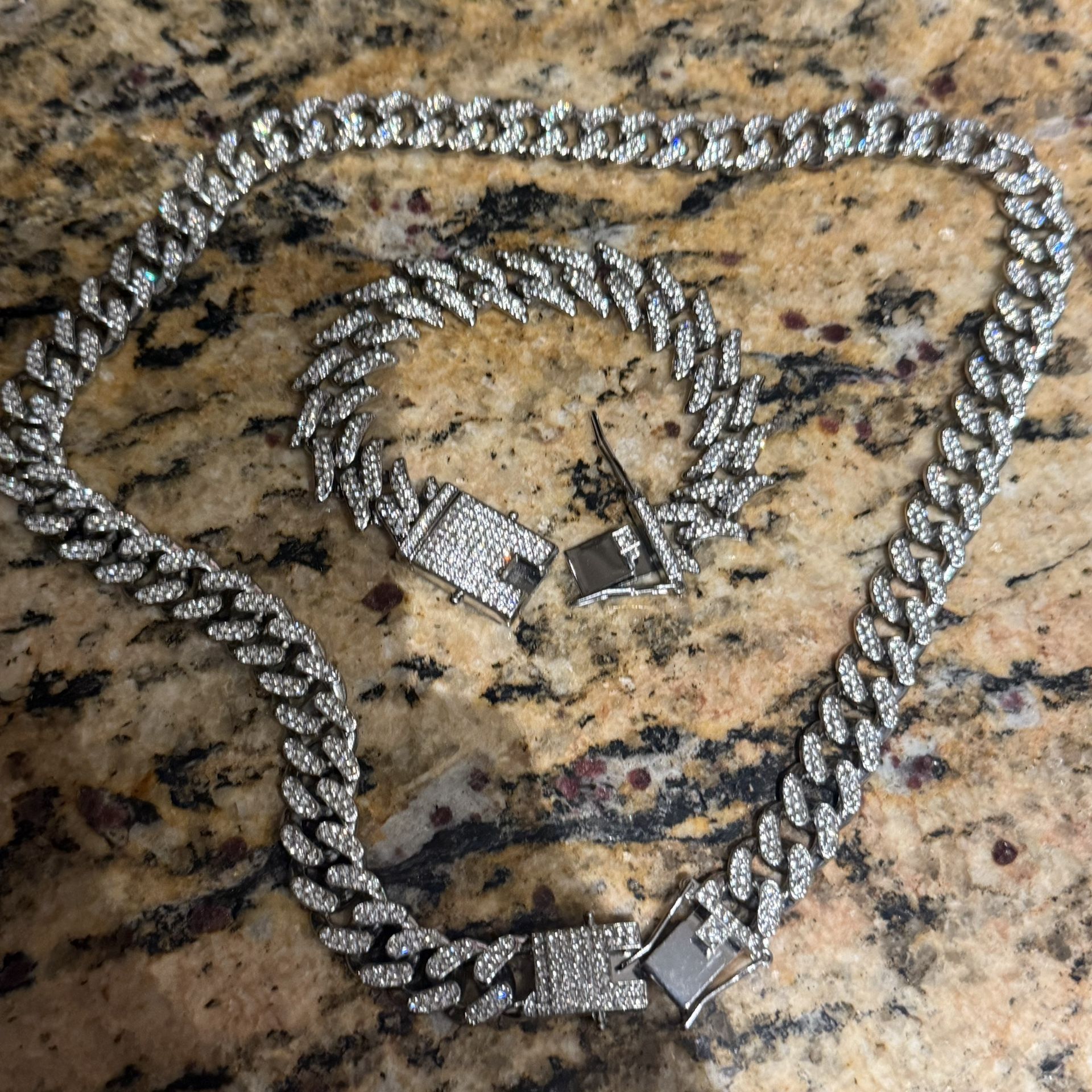 Necklace And Bracelet Ice With 9.25 Silver,New Products : American Fashion Style Bags On Sale